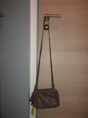 Damen echt leder tasche - leder, tasche/