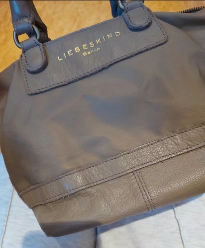 Liebeskind ledertasche taupe - liebeskind,